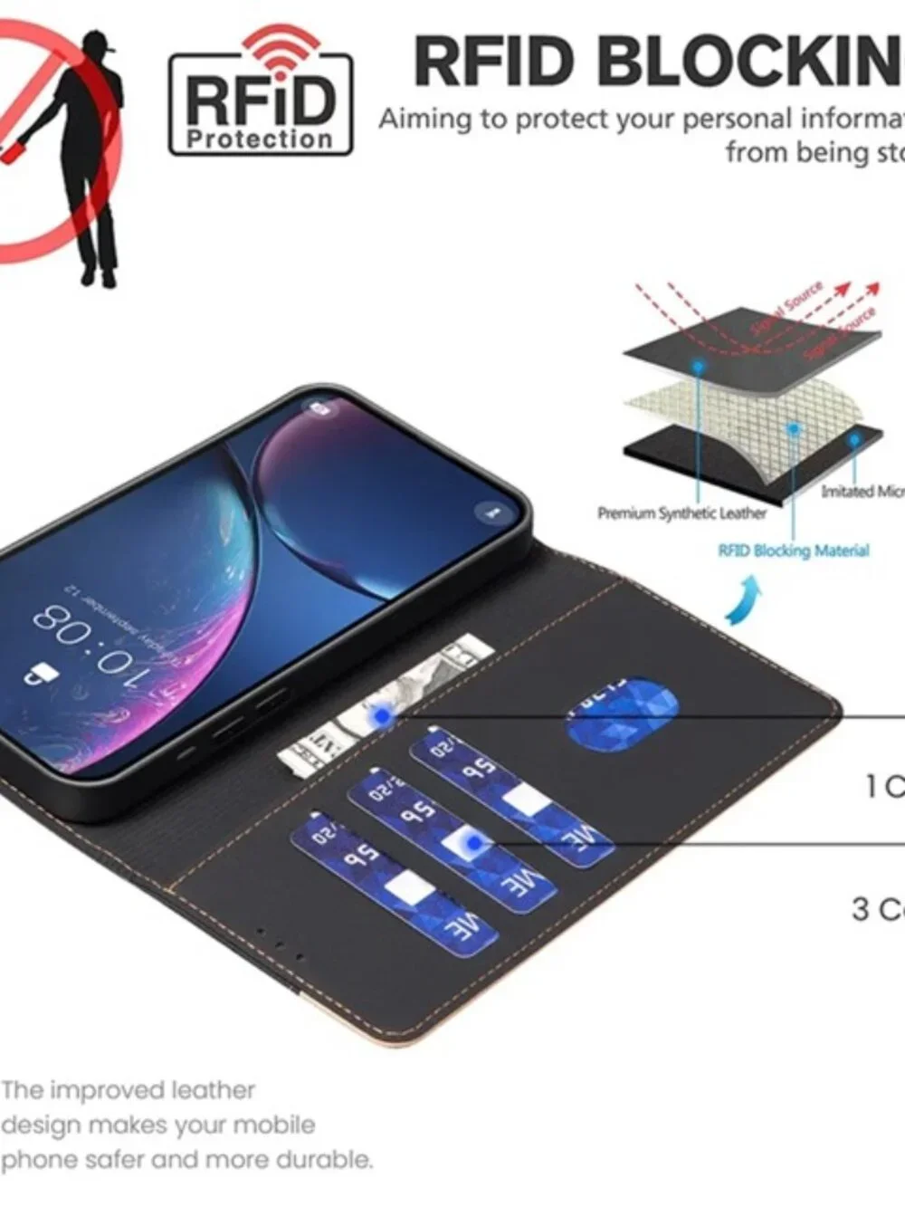 For Samsung Galaxy S26 Ultra | RFID Blocking Wallet
